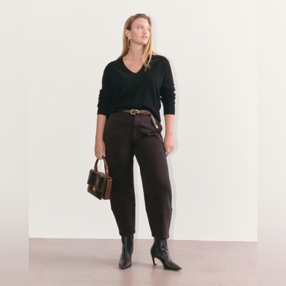 Everlane Utility Barrel Pant - Sz 2 - Black